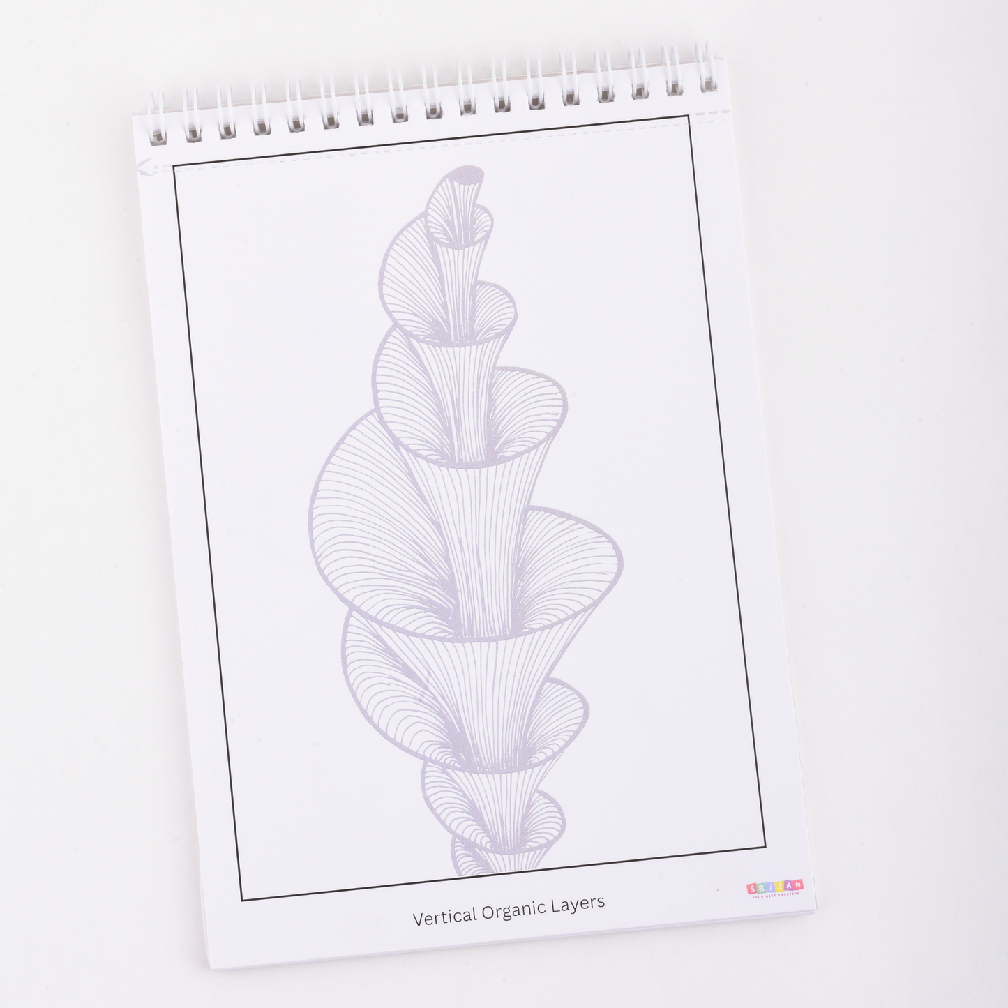 REKHA – A5 Line Art & Pointillism Notepad for Slow Creativity