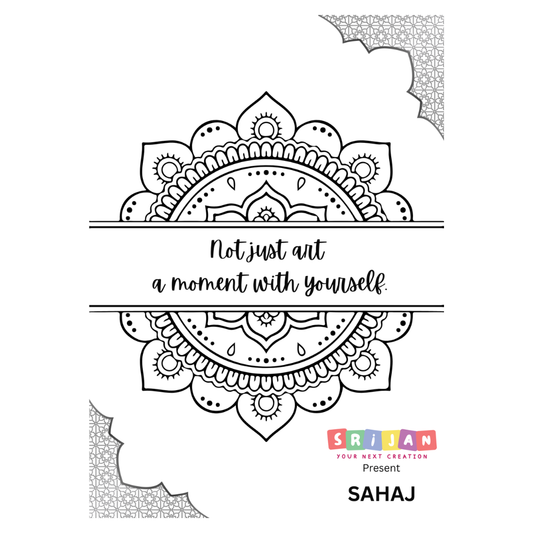 SAHAJ – 21 Printable Mandala Art PDF