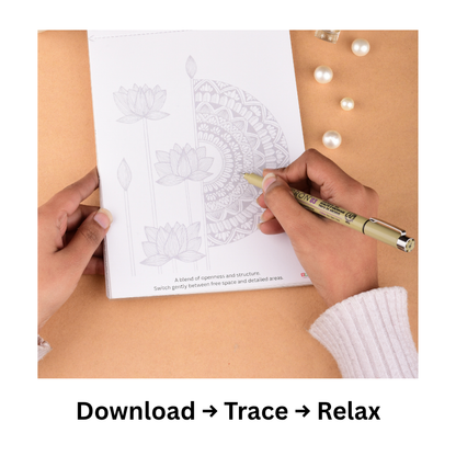 SAHAJ – 21 Printable Mandala Art PDF