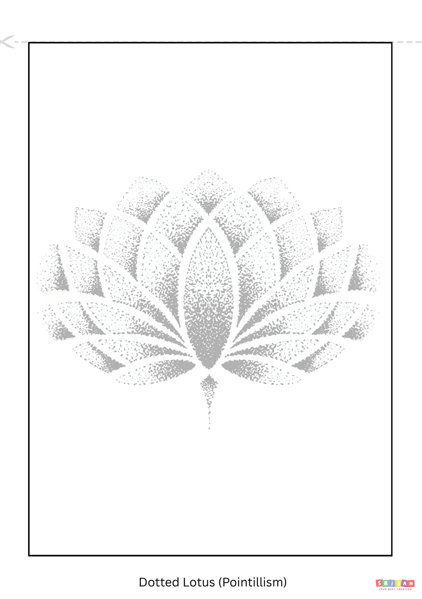 REKHA – A5 Line Art & Pointillism Notepad for Slow Creativity
