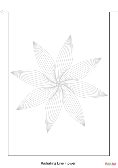 REKHA – A5 Line Art & Pointillism Notepad for Slow Creativity