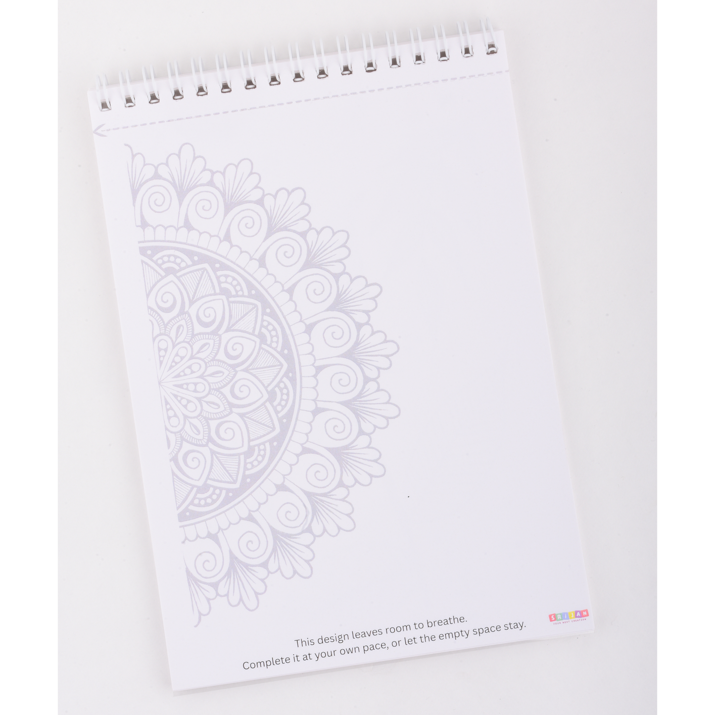 SAHAJ – A5 Mandala Art Notepad for Calm & Focus