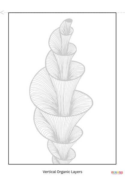 REKHA – A5 Line Art & Pointillism Notepad for Slow Creativity